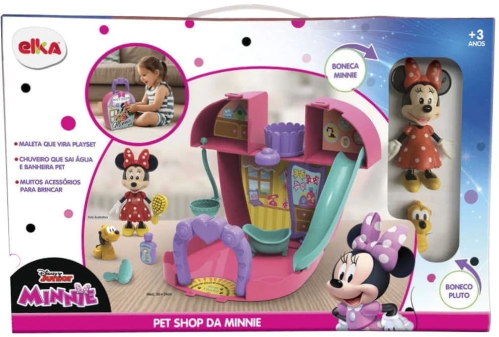 Brinquedo Pet Shop Disney Junior Minnie - Elka