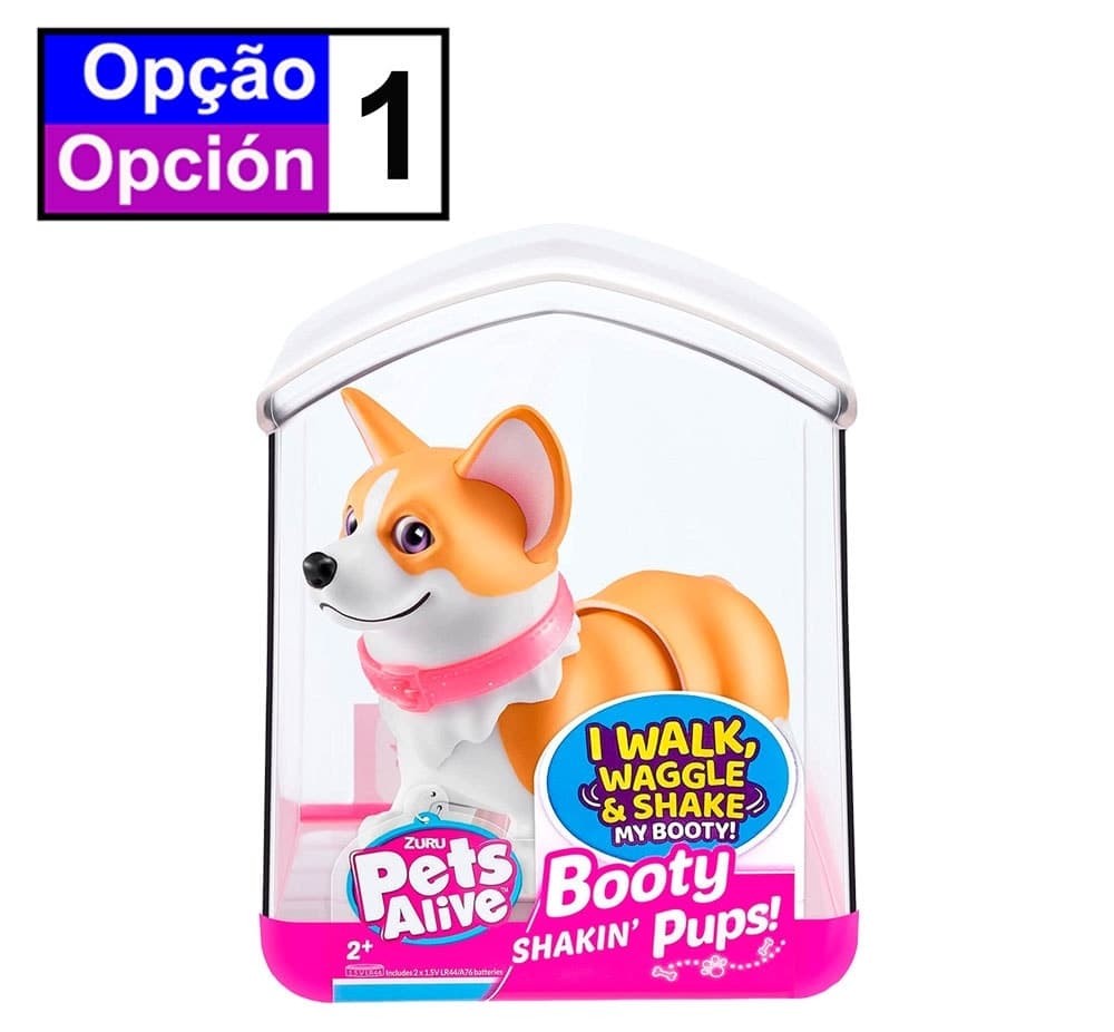 Brinquedo para Bebê Zuru Pets Alive Booty Shakin Pups 9530