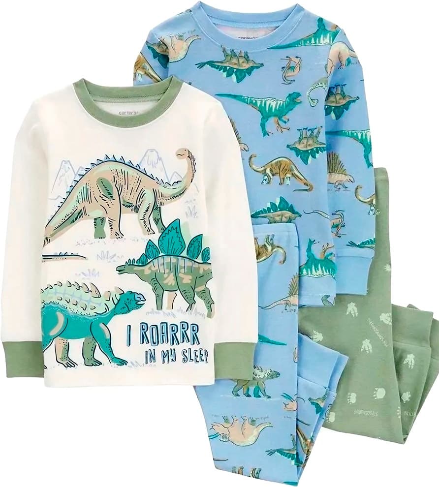 Pijama Carter's 1R492510 Masculino (4 Peças)