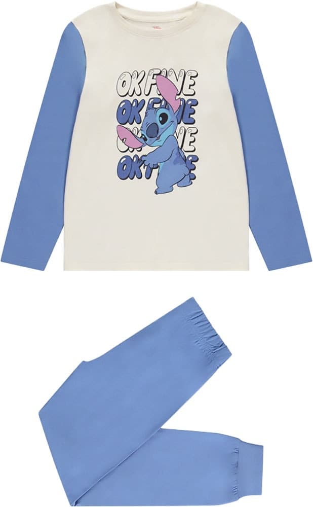 Pijama Orchestra Hgao82-Ecr (2 Peças) Masculino