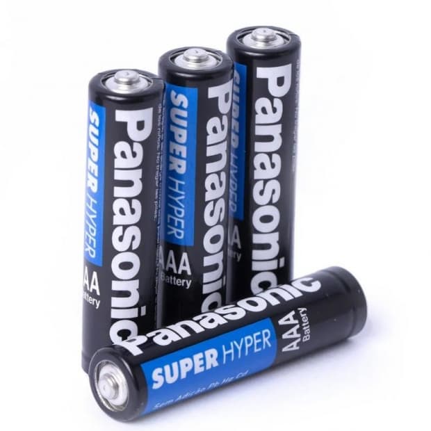 Pilha Aaa Panasonic Super Hyter - 4 Unidades