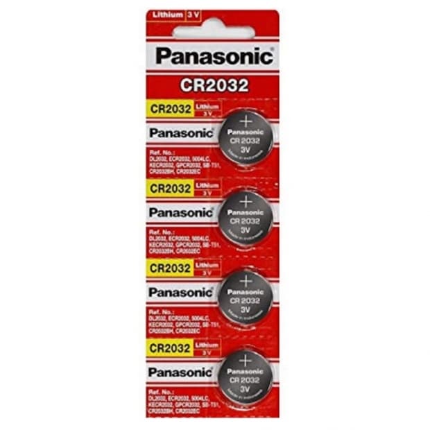 Pilha Panasonic 3V Lithium Cr2032 Pack-5