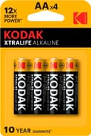 Anúncio: Pilha Kodak Xtralife Alkaline - AAx4 (4 Unidades)