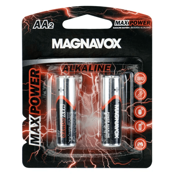Pilha Magnavox Alcalina Aa Com 2 Unidades
