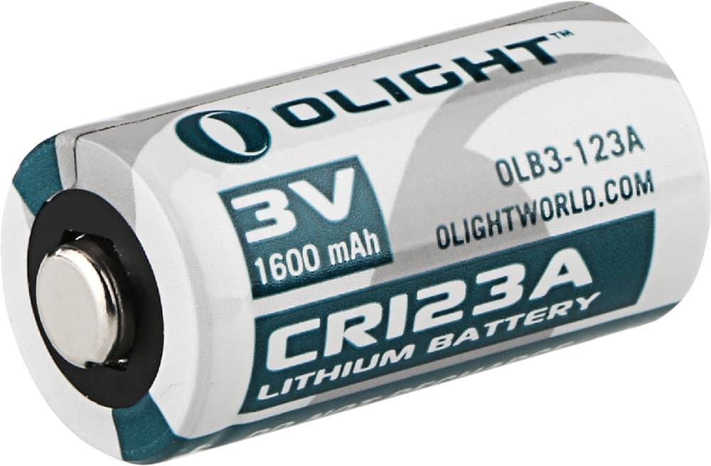 Pilha Olight CR123A 3V 1600mAh