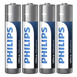 Pilhas Philips Ultra Alkaline Aaa com 4 Pilhas