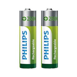 Pilhas Recarregáveis Philips Aa 2500mAh