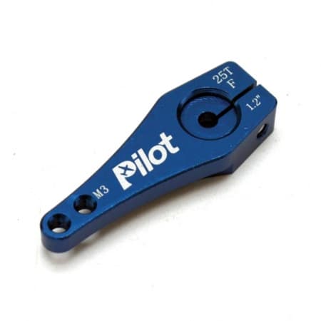 Braço de Servo Único Pilot Rc para Futaba 1,2"
