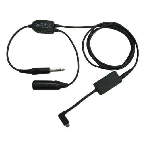 Adaptador Pilot Usa Pa-80S para GoPro Hero 5/6/7/8/9/10/11/12 (Dual Plug)