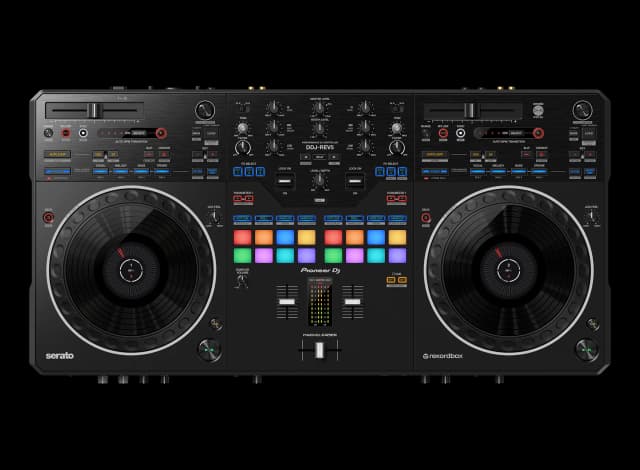 Controlador DJ Pioneer Ddj-Rev5 Preto