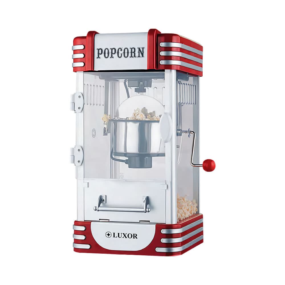 Pipoqueira Elétrica Luxor Lx-3600 310W 220V Vermelho - Prata