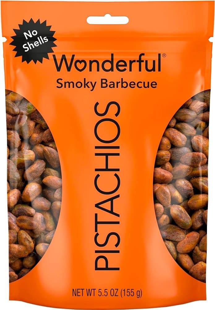 Snack Pistache Wonderful Smoky Barbecue - 155G