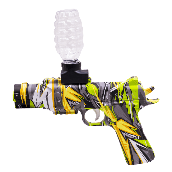 Pistola de Gel No.2842 com LED e Acessórios - Verde