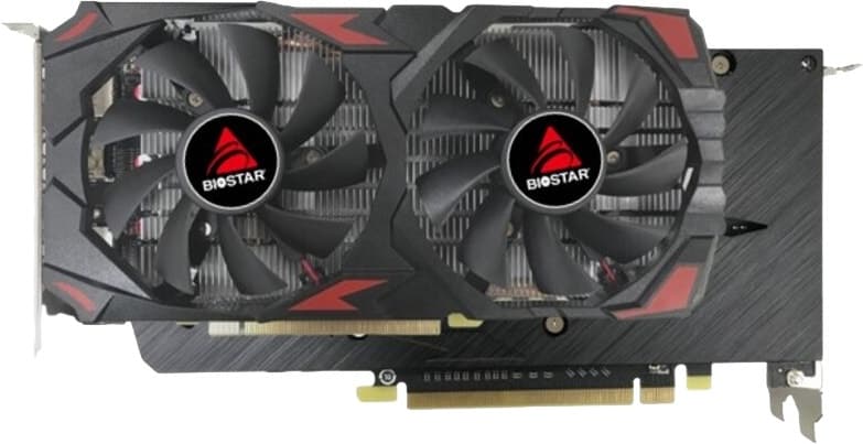 Placa de Vídeo Biostar Radeon RX 580 8GB GDDR5 (VA5815RQ82-TBARA-BS2)