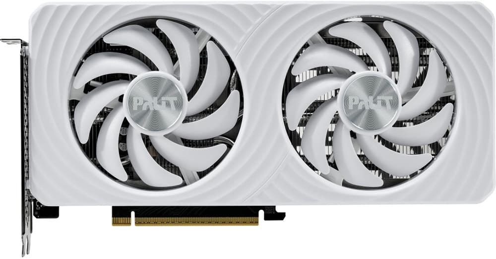 Placa de Vídeo Palit Geforce RTX 5060 Oc Edition 8GB Gddr7 Branca