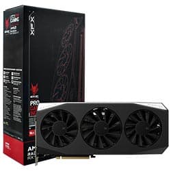 Placa de Vídeo XFX Mercury OC Gaming 16GB Radeon RX9060 XT GDDR6 - RX-96TMERCB9