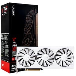 Placa de Vídeo XFX Swift OC Gaming White Edition 16GB Radeon RX9060 XT GDDR6 - RX-96TS316W7