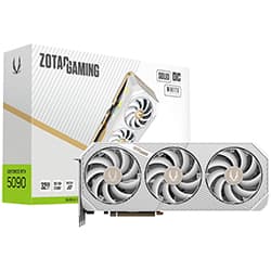 Placa de Vídeo Zotac Zt-B50900Q-10A Gaming Solid Oc White Edition 32GB GeForce RTX5090 Gddr7