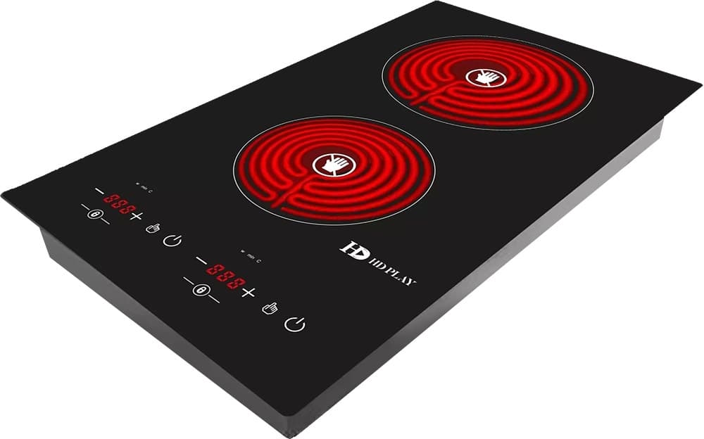 Placa Elétrica Infravermelha HD Play Hm-AVTR2H 2 Bocas 3000W 220V/50Hz