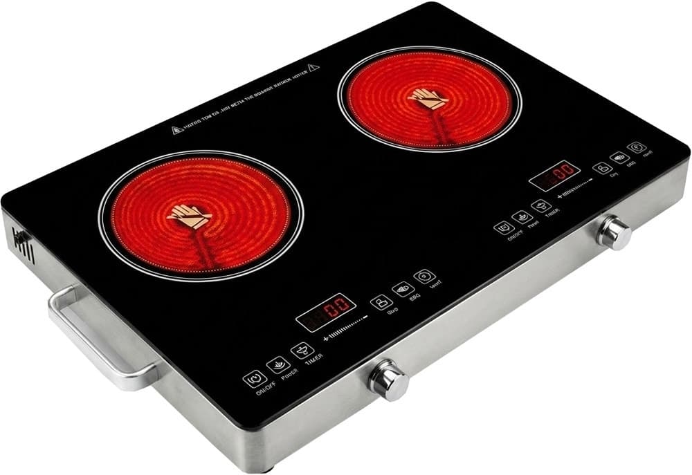 Placa Elétrica Ftx Ftxfec-2H de 2 Bocas 7000W 220V-50/60Hz