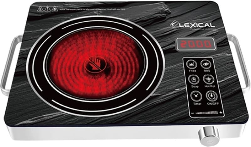 Placa Elétrica Vitrocerâmica Lexical Lhp-2730 2000W 220V-50/60Hz