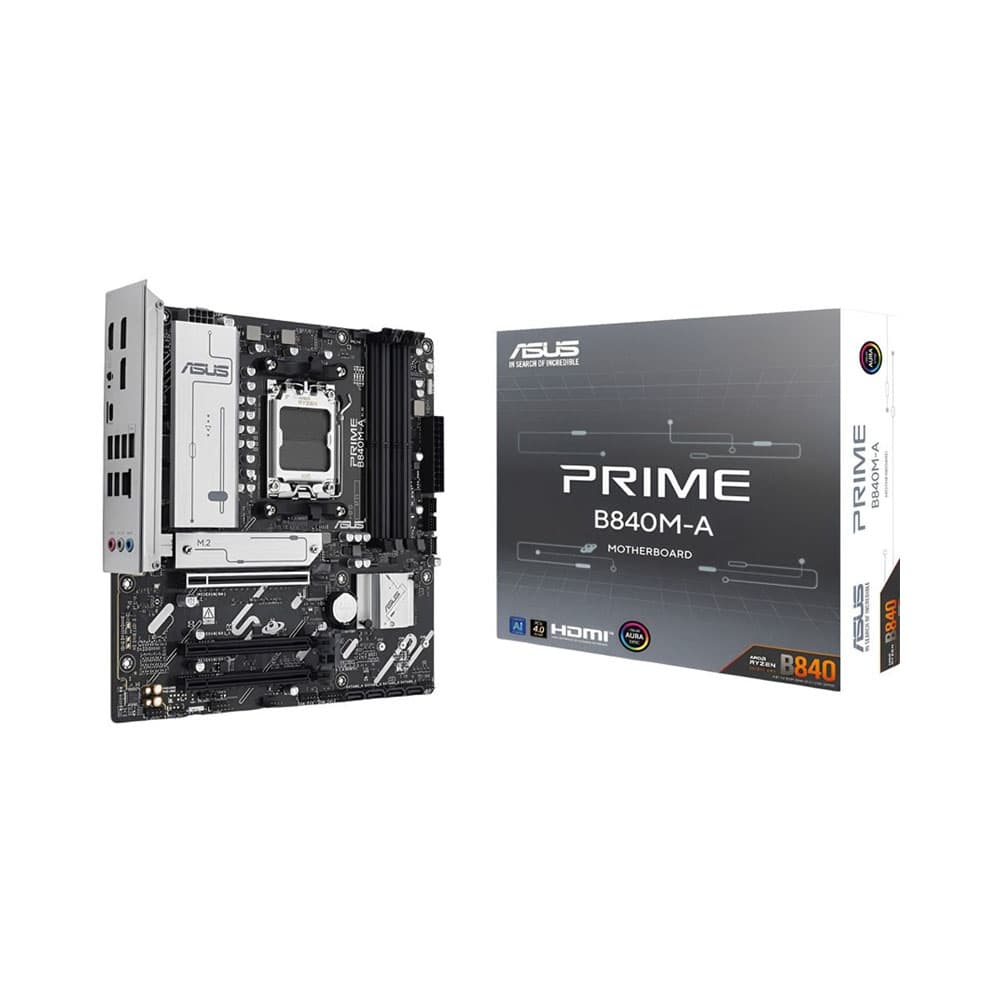 Placa-mãe Asus Prime B840M-A Am5 DDR5 Preto