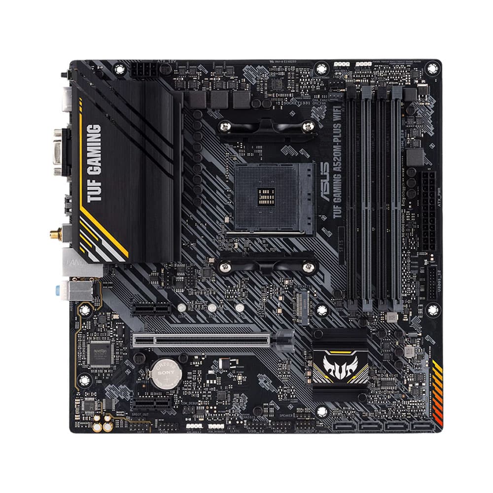 Placa-mãe Asus Tuf Gaming A520M-Plus Wi-Fi Am4 DDR4