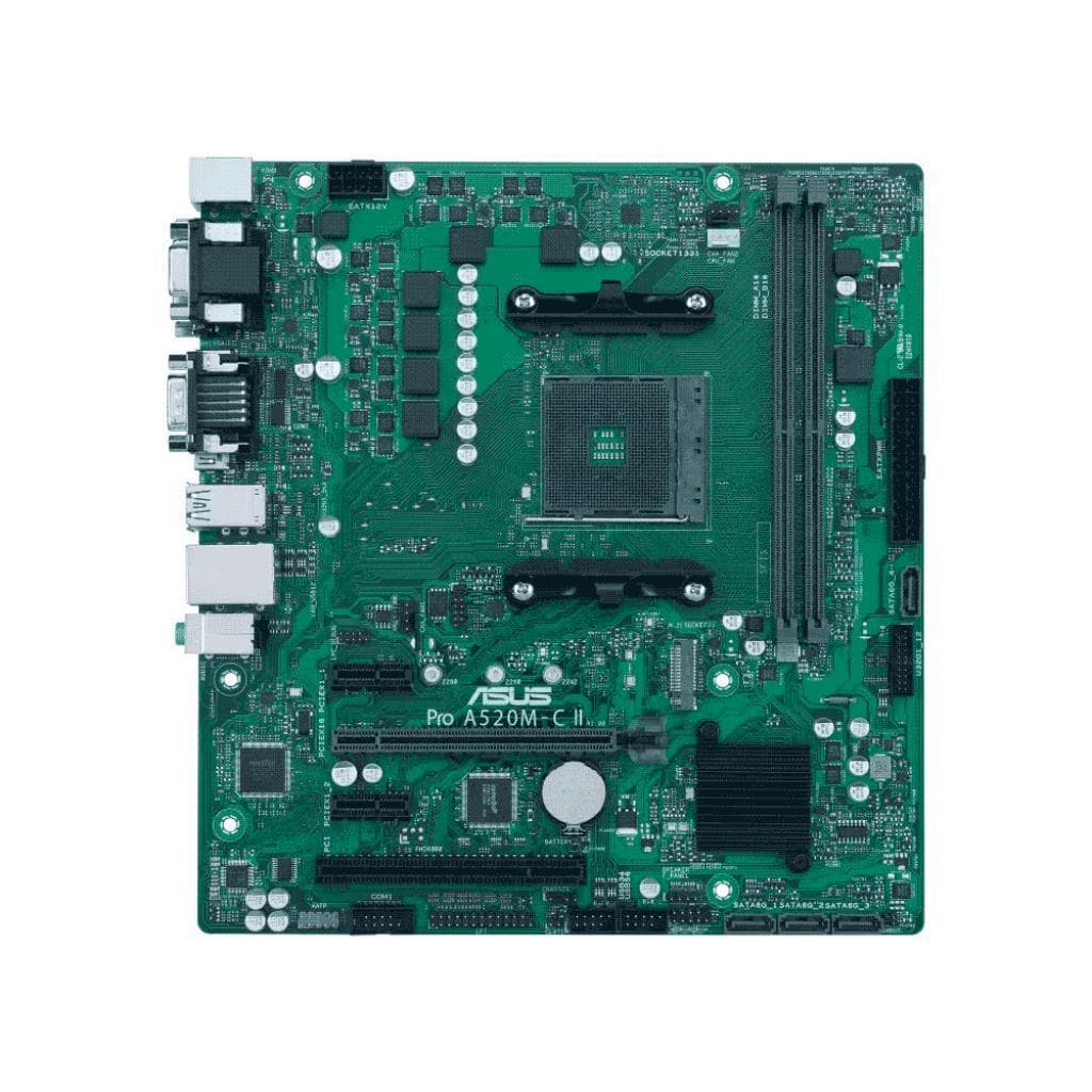 Placa Mãe Asus A520M-C II/CSM Pro Micro Atx Am4
