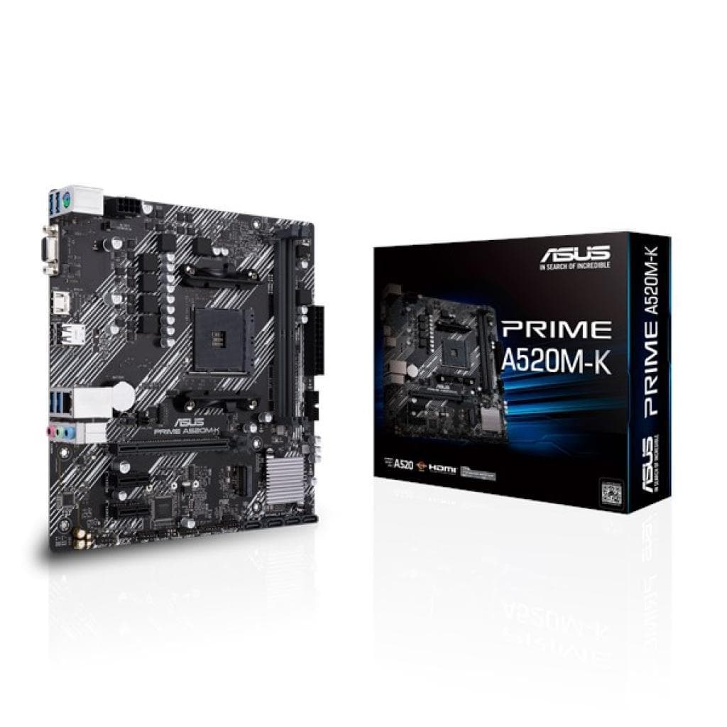 Placa-mãe Asus Prime A520M-K Micro Atx