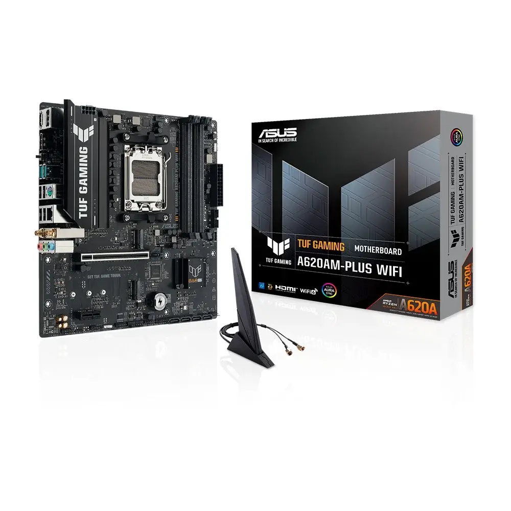 Placa-mãe Asus Tuf Gaming A620AM-Plus Wi-Fi DDR5