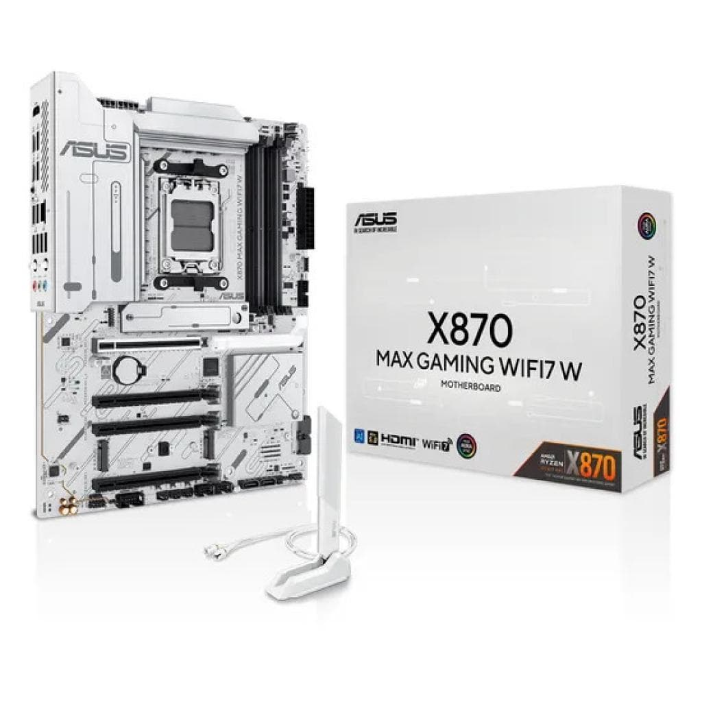 Placa-mãe Asus X870 Max Gaming W Wi-Fi7 Am5