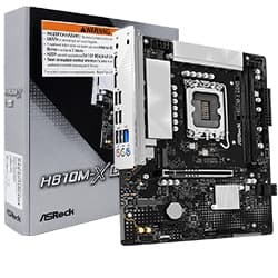 Placa Mãe ASRock H810M-X Gen 5 Socket LGA 1851 / DDR5