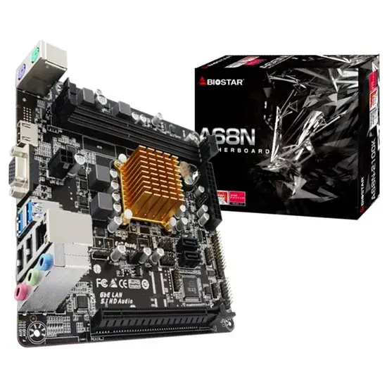 Placa Mãe Biostar A68N-2100K Itx Amd E1-6010