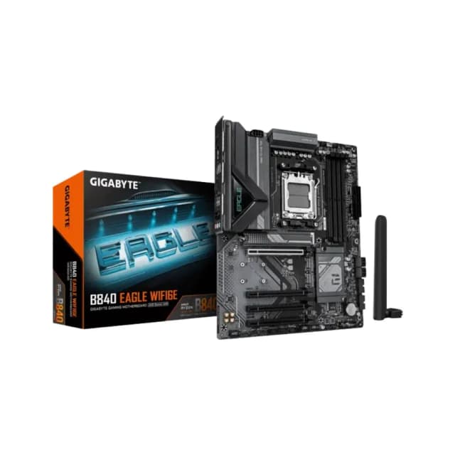 Placa-mãe Gigabyte Amd B840 Am5 DDR5 Wi-Fi 6E - B840 Eagle WIFI6E