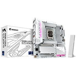 Placa Mãe Gigabyte B860M AORUS Elite Wi-Fi 6E Ice Socket LGA 1851 / DDR5