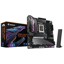 Placa Mãe Gigabyte B860M AORUS Elite Wi-Fi 6E Socket LGA 1851 / DDR5