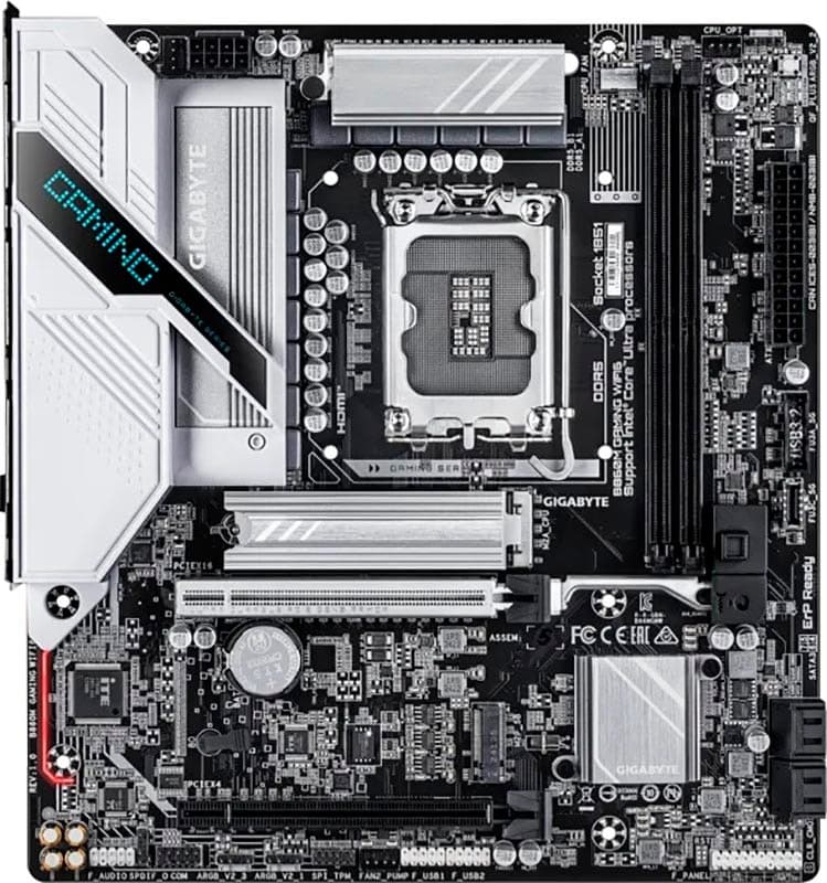 Placa-mãe Gigabyte B860M Gaming Wifi6/USB-A/2xDDR5/PCI-E/HDMI/DP