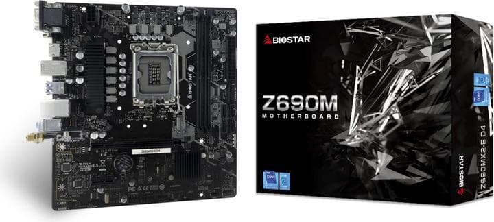 Placa-mãe Biostar Z690MX2-E D4