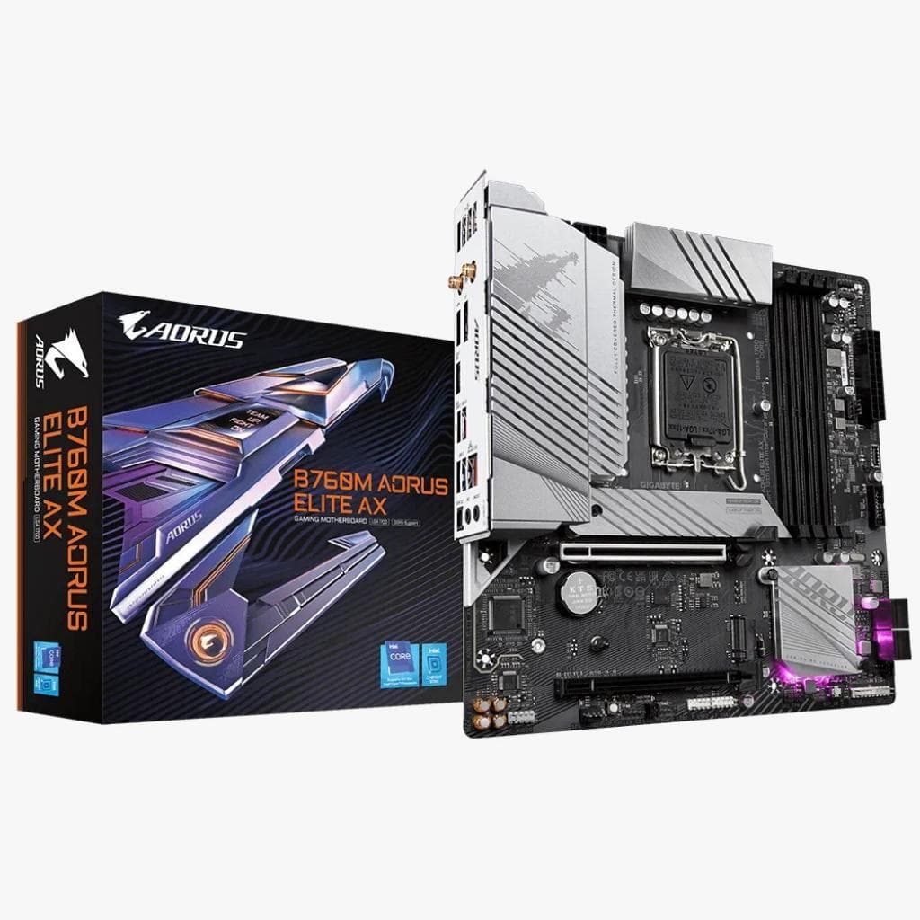 Placa-mãe Gigabyte B760M Aorus Elite Ax DDR5 (Soquete Lga 1700)