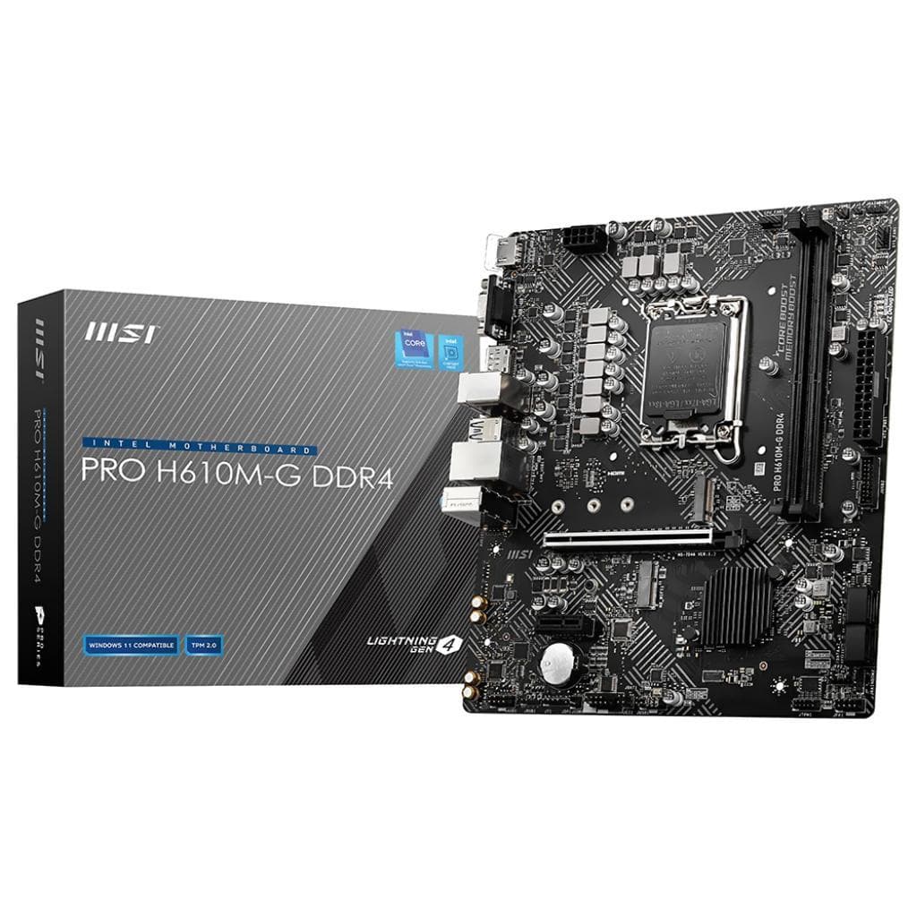 Placa-mãe Msi H610M-G Pro DDR4 Intel 1700
