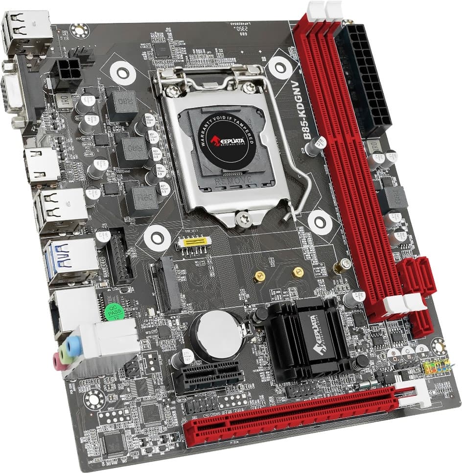 Placa-mãe Keepdata B85-Kdgnv LGA1150/2xDDR3/PCI-E/HDMI/VGA/USB/SATA