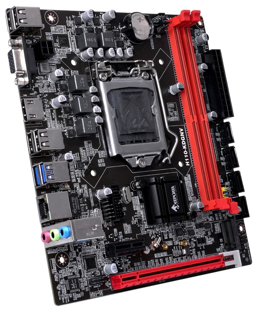 Placa-mãe Keepdata H110-Kdgnv LGA1151/2xDDR4/PCI-E/HDMI/VGA/USB/SATA