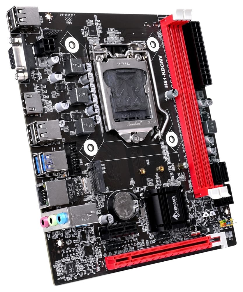 Placa-mãe Keepdata H81-Kdgnv LGA1150/2xDDR3/PCI-E/HDMI/VGA/USB/SATA