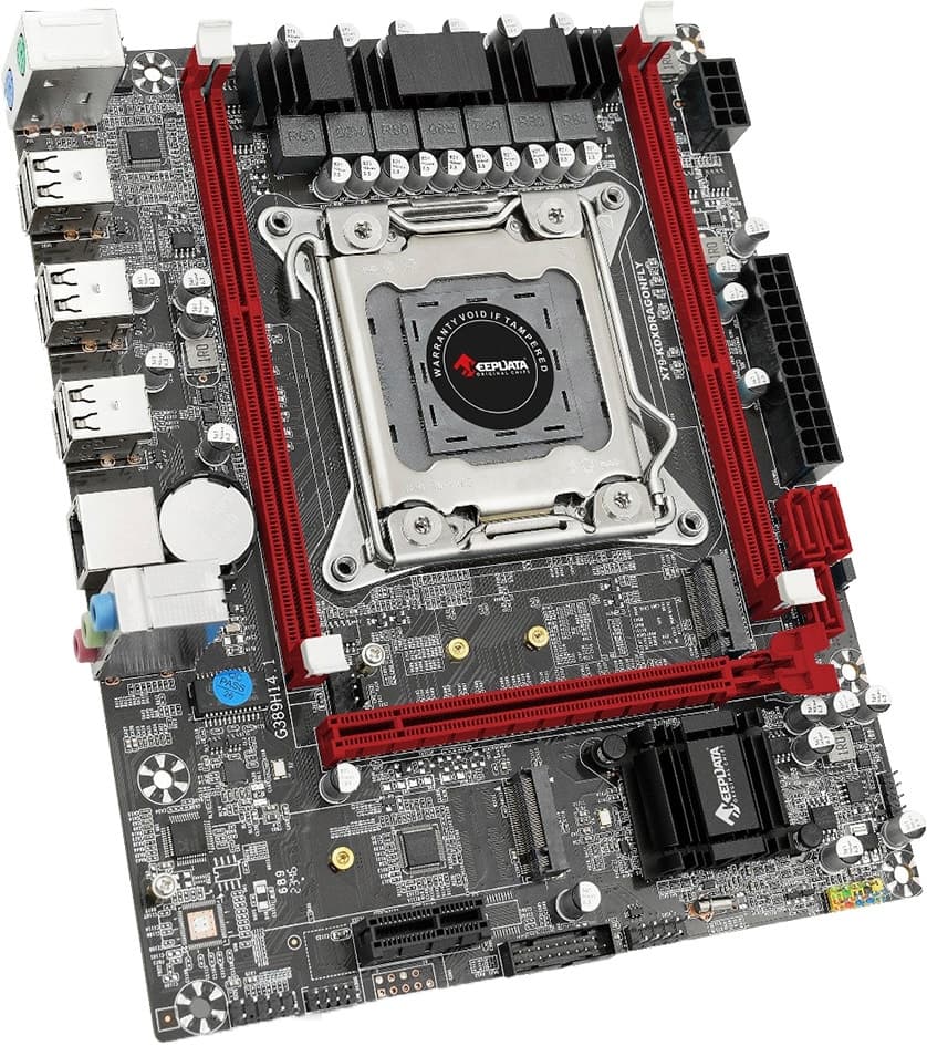 Placa Mãe KeepData X79-Dragonfly LGA2011/2xDDR3/PCI-E/USB/SATA