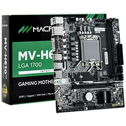 Placa-mãe Macrovip Mv-H610V2 Socket Lga 1700 / Vga / DDR5