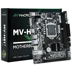 Placa Mãe Macrovip MV-H61V2 Socket LGA 1155 / VGA / DDR3