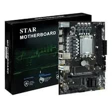 Placa-mãe MB Intel (1700) Star H610 DDR4 GIGA/NVME