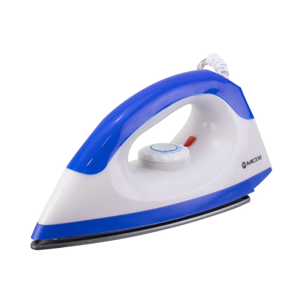 Ferro de Passar Seco Mox Mo-Di14 1000W 220V Branco - Azul
