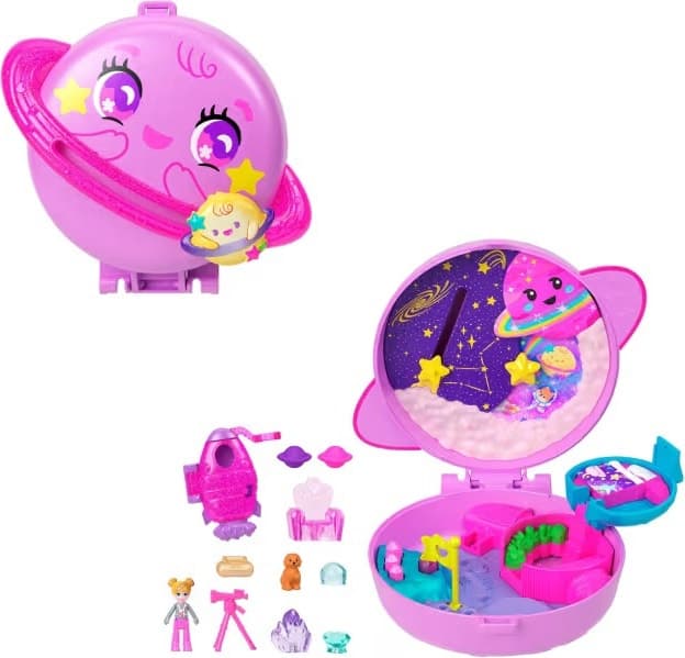 Boneca Planet Polly Compact Polly Pocket Mattel - Jcb18