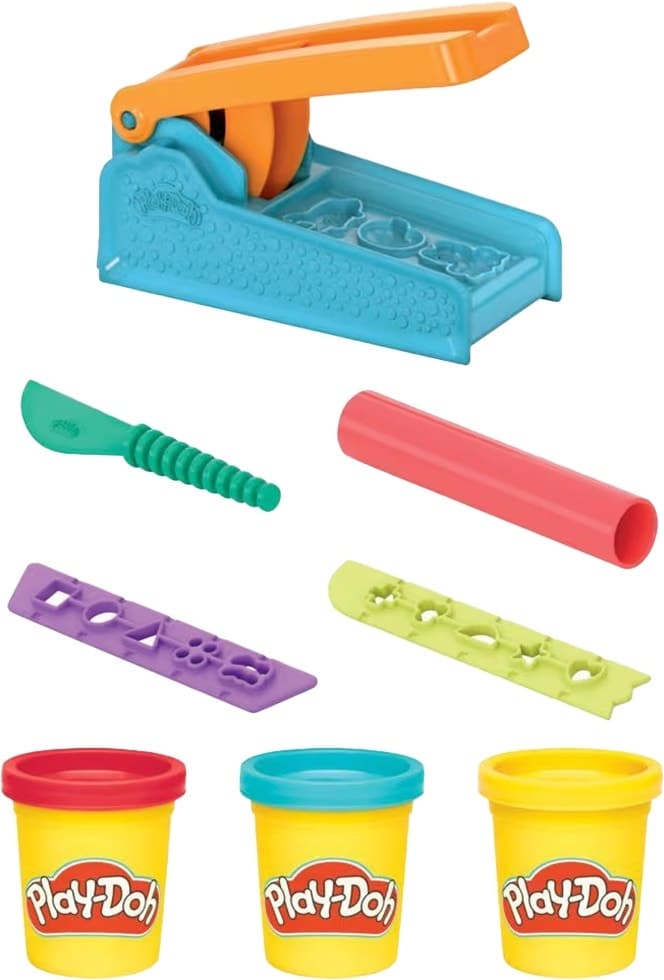 Brinquedo Play-Doh Fun Factory Starter Set Hasbro - F8805